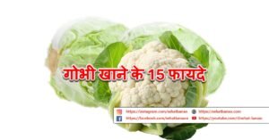 Read more about the article गोभी खाने के 15 फायदे – 15 Benefits of Cabbage