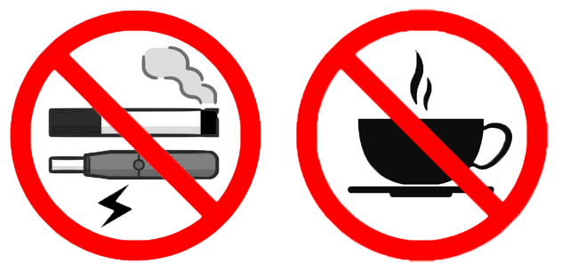 Say no to Tobacco and Tea / Coffee