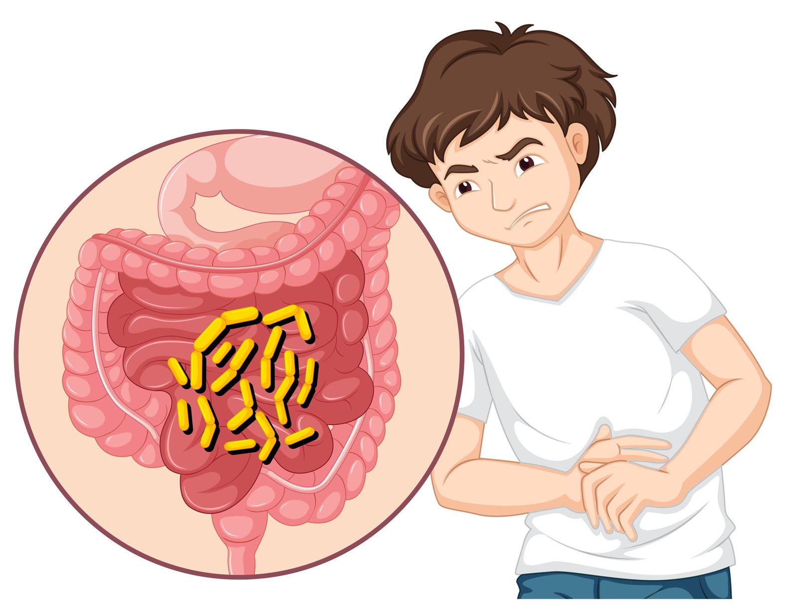 worms in stomach
