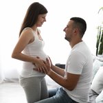 pregnant mother father